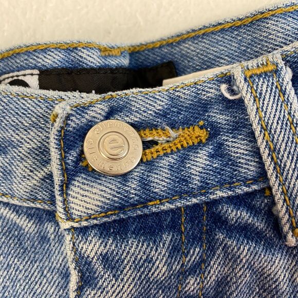 Vintage Ellemenno Womens Jeans Size 9 High Rise Straight Legs Cut Hem Boyfriend - Picture 4 of 11